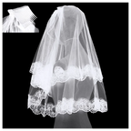 Lace Embroidery Bridal Veil