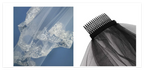Lace Embroidery Bridal Veil