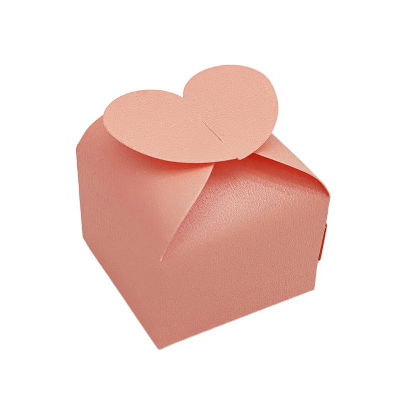 Heart-Shaped Wedding Favor Boxes