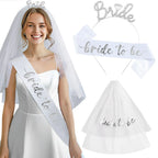 Bride To Be Tiara Veil Set