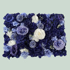 Silk Rose & Peony Flower Wall Panel