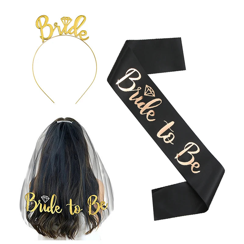 Bride To Be Sash & Veil Set