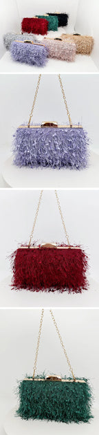 Korean Tassel Clutch Bag