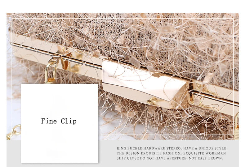 Korean Tassel Clutch Bag