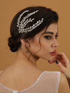 Leaf Crystal Bridal Headpiece