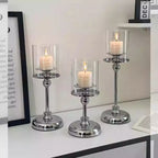 Elegant Candlestick Holder Set