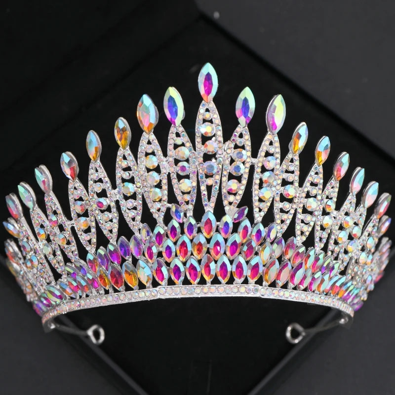 Crystal Bridal Crown Jewelry Set