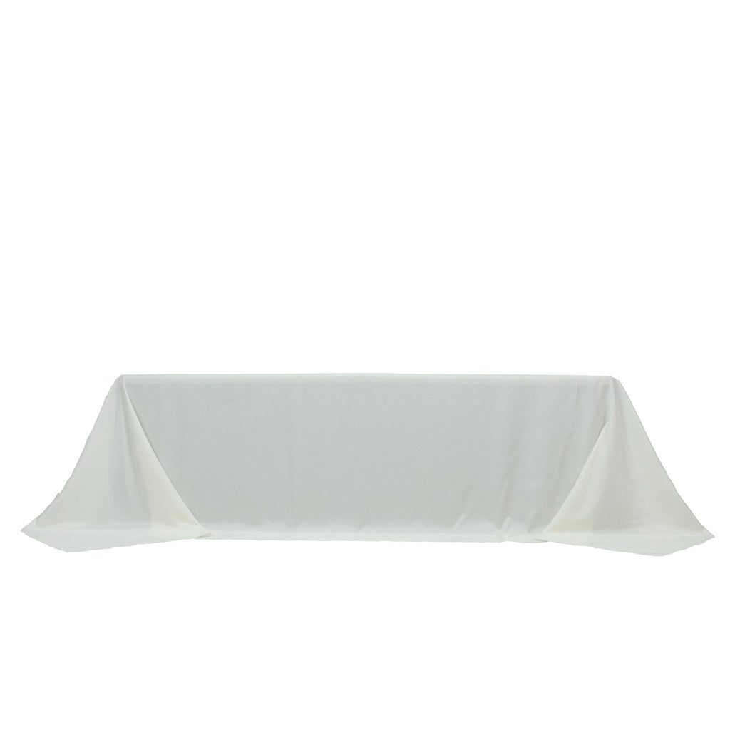 Ivory King Tablecloth 108" x 156"