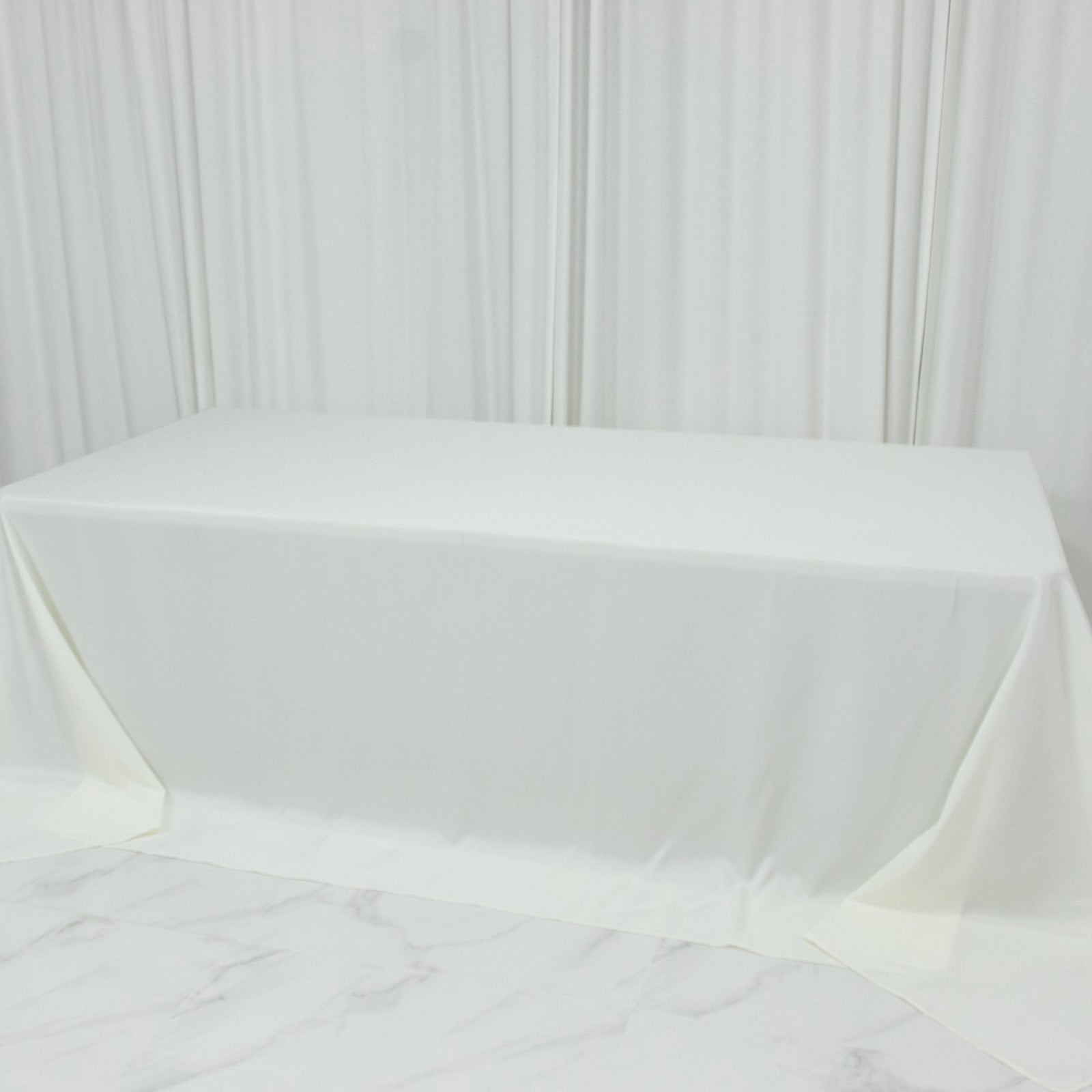 Ivory King Tablecloth 108" x 156"