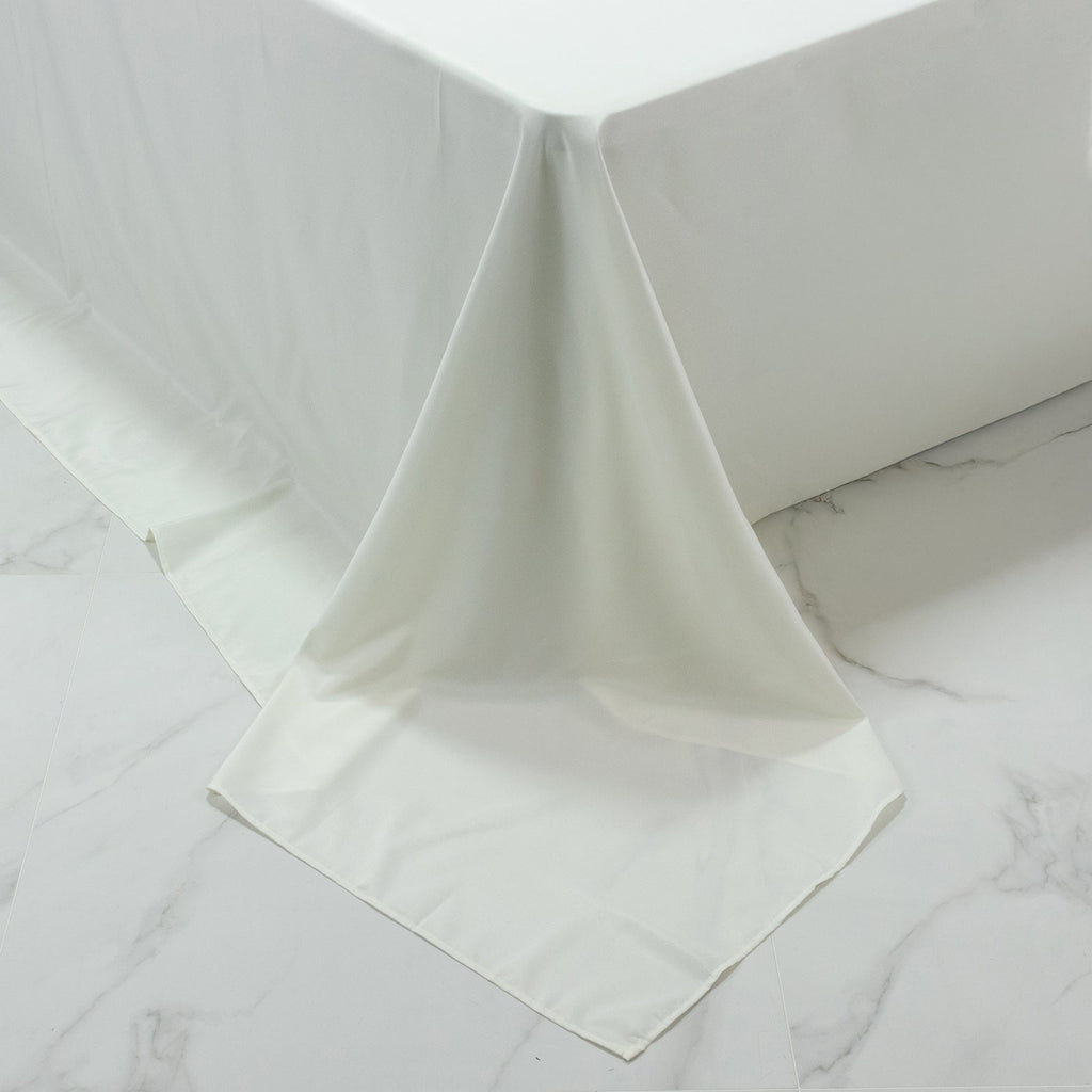 Ivory King Tablecloth 108" x 156"