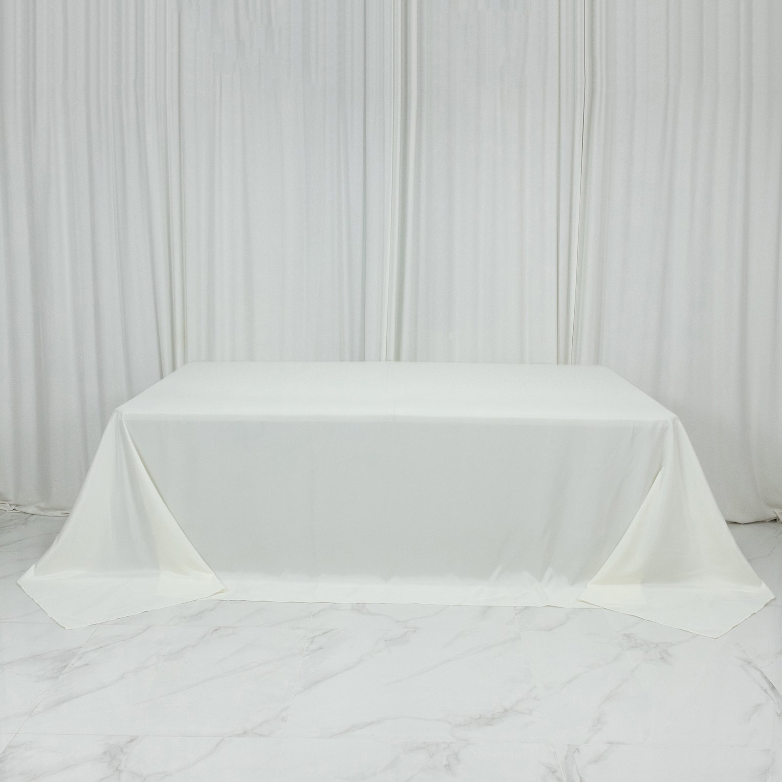 Ivory King Tablecloth 108" x 156"
