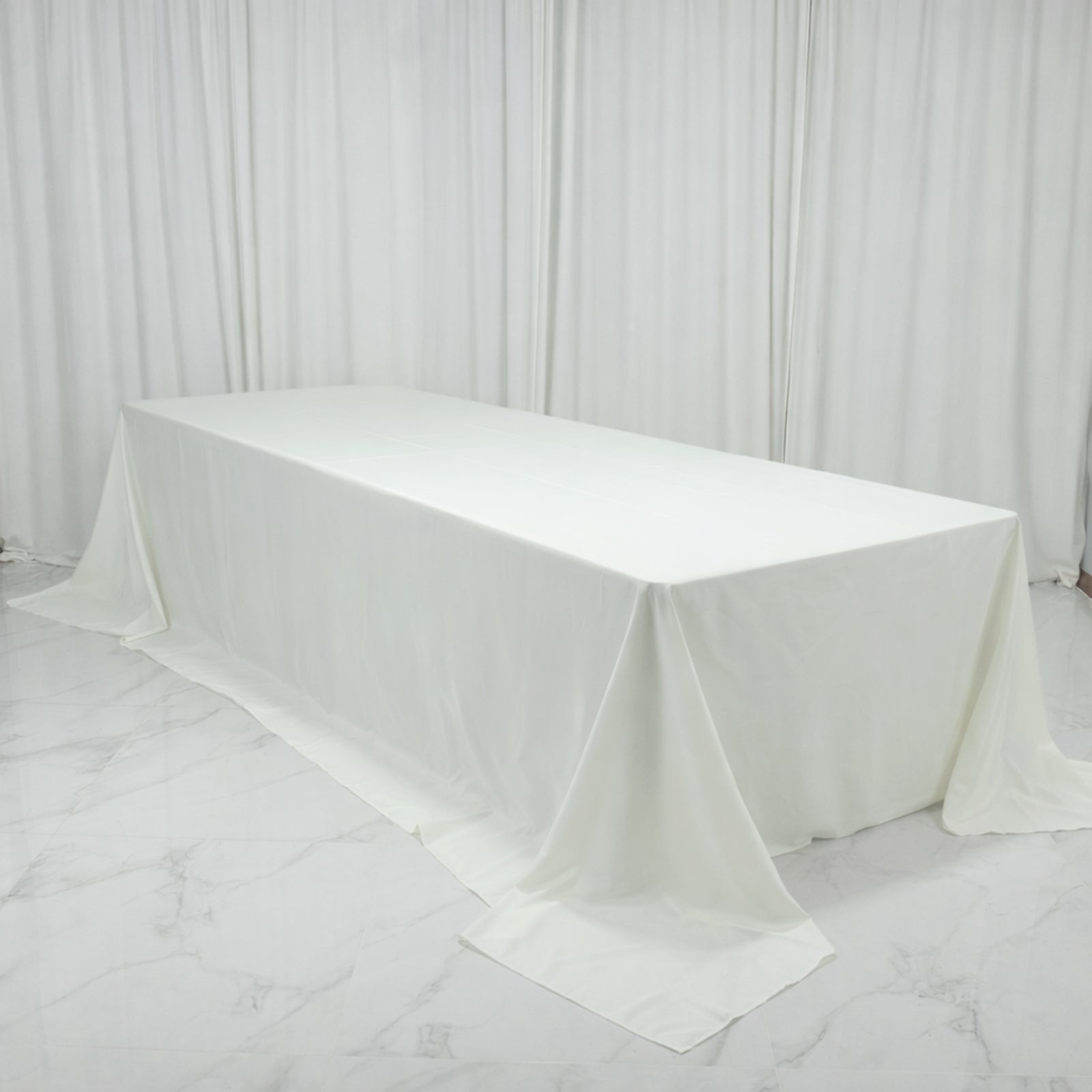 Ivory King Tablecloth 108" x 156"