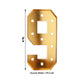 Giant LED Marquee Number 9 Light